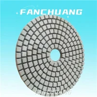 4 인치 100mm 습식 수지 본드 유연한 대리석 바닥 그라인딩 휠 연마 화강암 패드