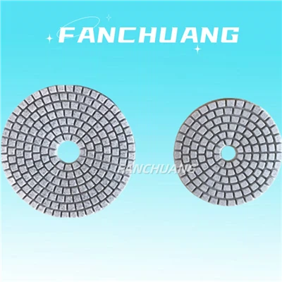 연마 패드 다이아몬드 그릿 100mm 습식 연마 패드