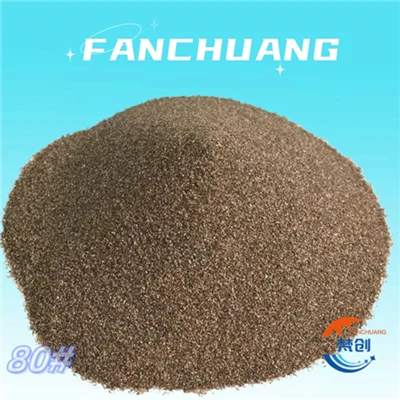 샌드블라스팅 알루미늄 산화물 브라운 용융 알루미나 80#